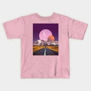 Pink Moon Kids T-Shirt